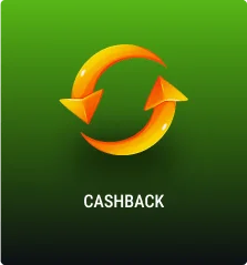 Cashback up to 25%